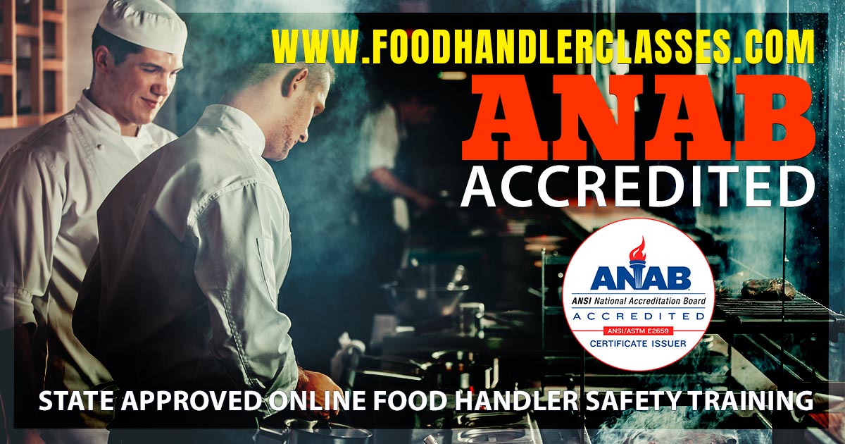 Oakland California Food Handlers Card & Training - Only $7